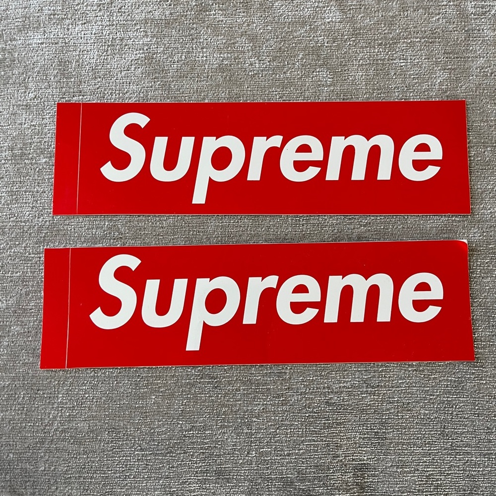 Supreme Box Logo Stickers 2